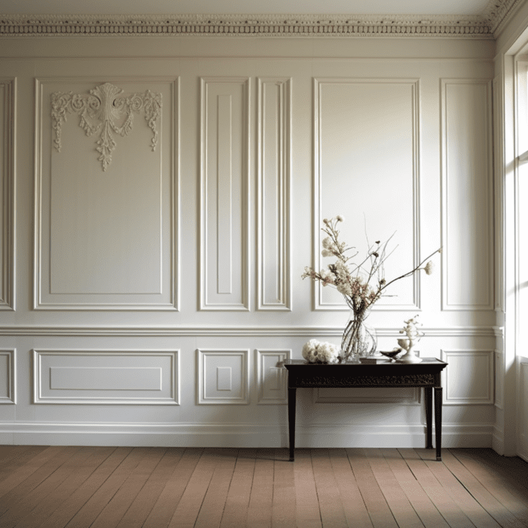 wall molding: adding elegant accents to your interior