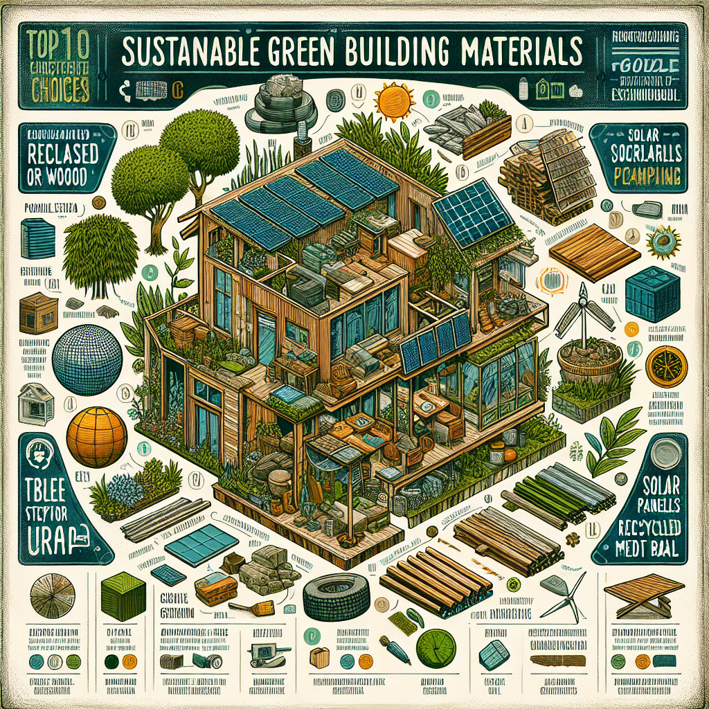 Green Building Materials: Top 10 Choices for Sustainability