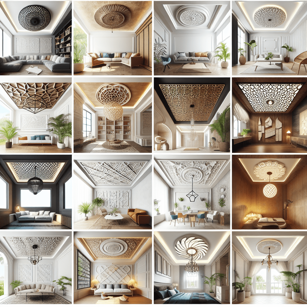 Innovative Ceiling Designs: 15 Unique Ideas to Inspire Your Home