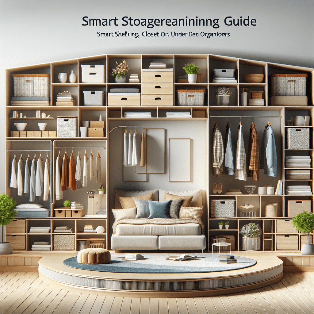 How to Choose the Right Smart Storage Solutions for Your Home
