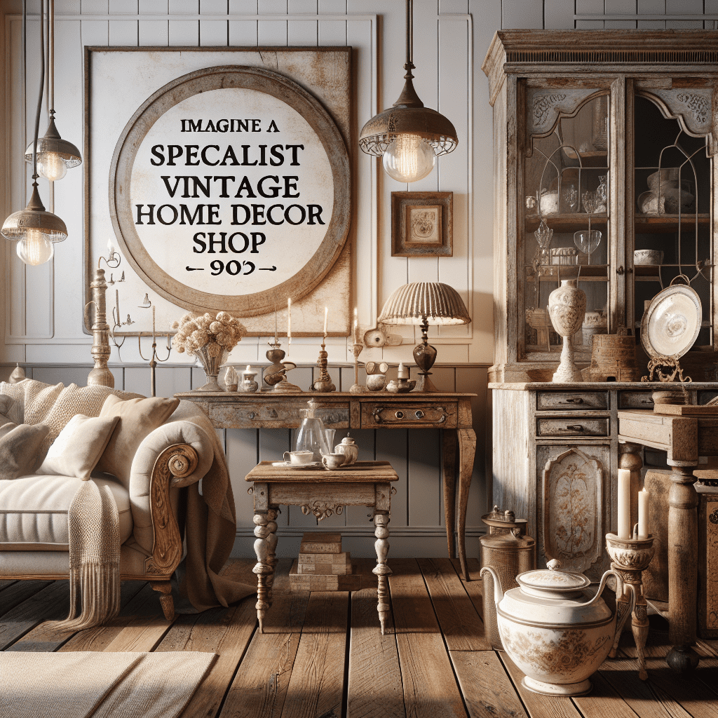 Vintage Accents: A Guide to Decorating with Vintage Pieces