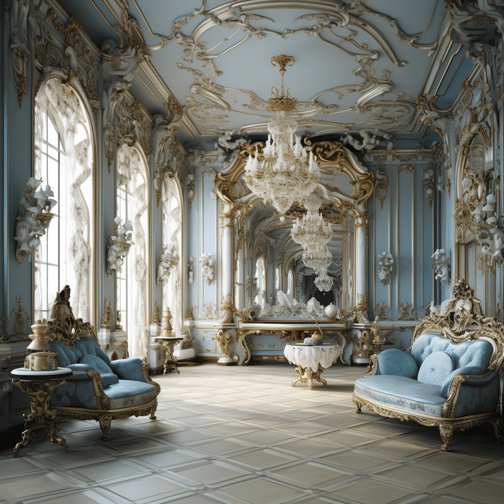 Rosy-hued Rococo Interior Design: from 18th Century France to 21st Century Living Spaces