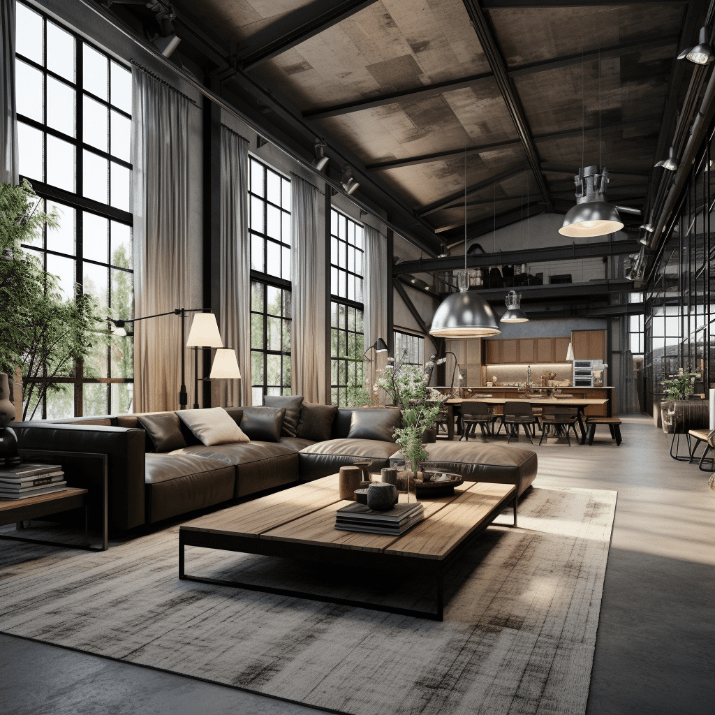 10 Industrial Style Interior Design Ideas