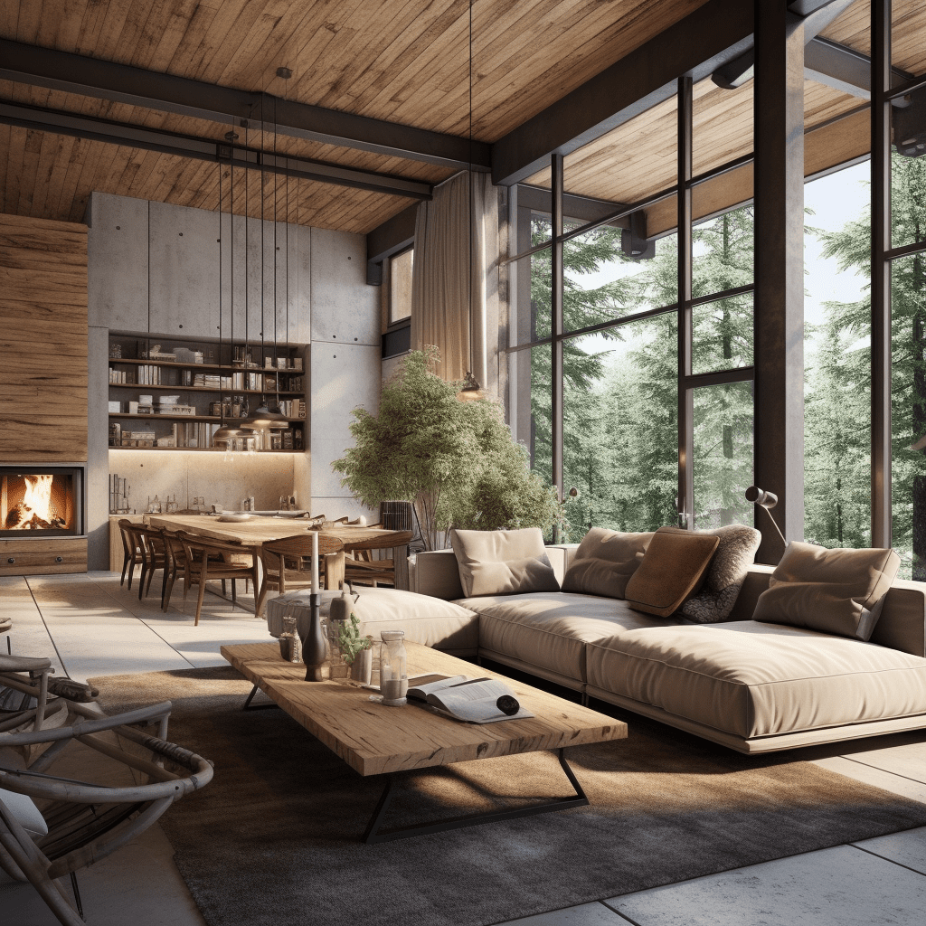 Rustic Modern Interior Design: A New Style for Your Home