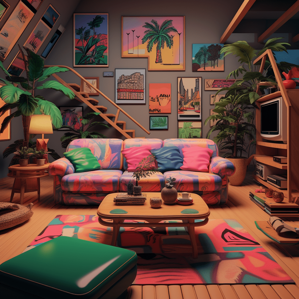 How to Create a 90s Interior Design Style