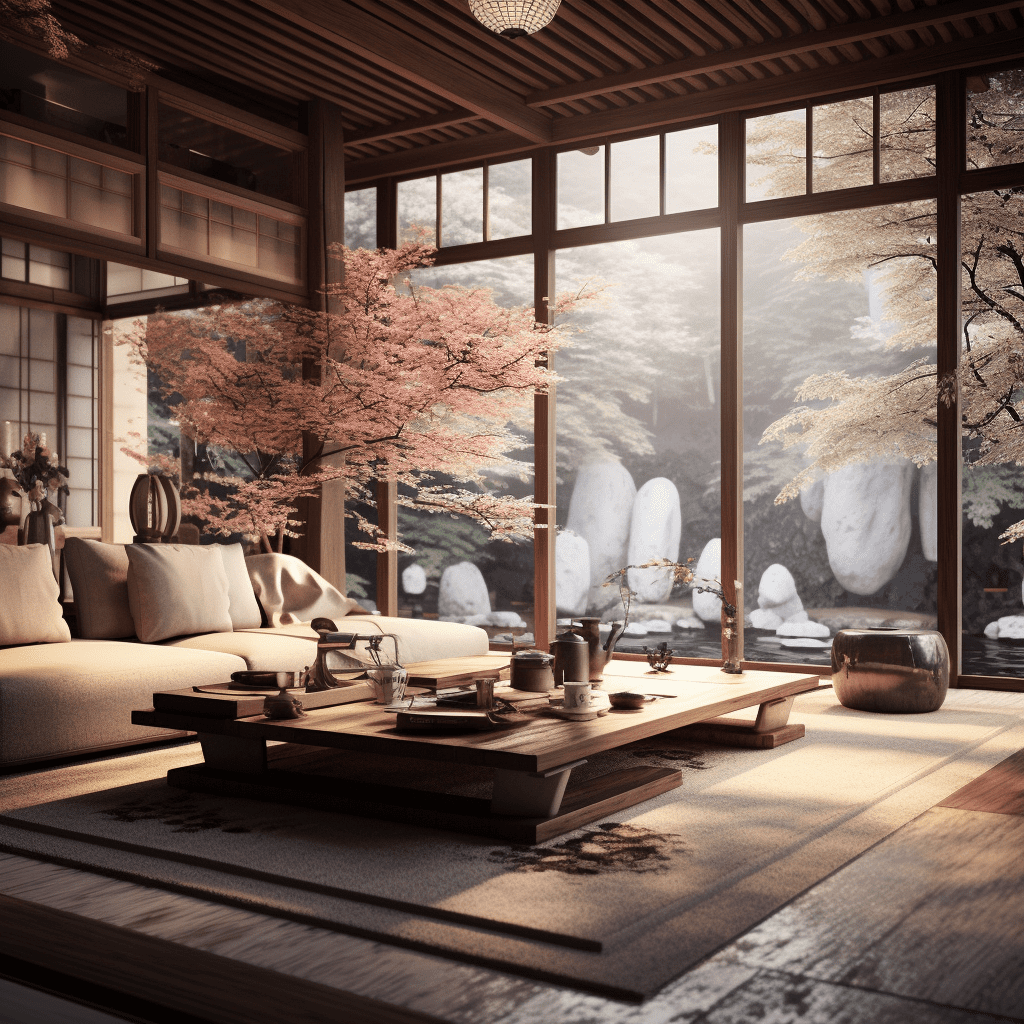 Creating an Interior Space in Japanese Style