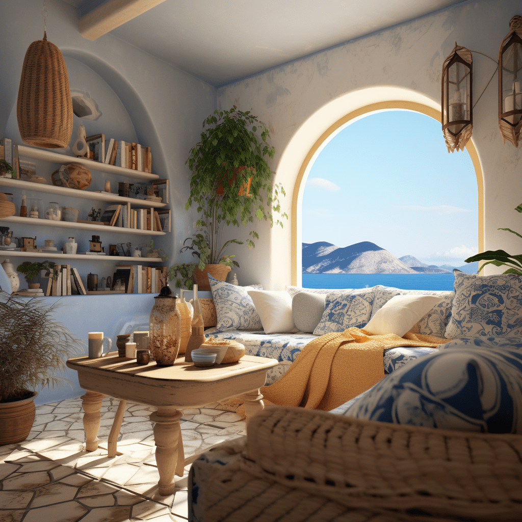 Creative Greek Mediterranean Interior Design