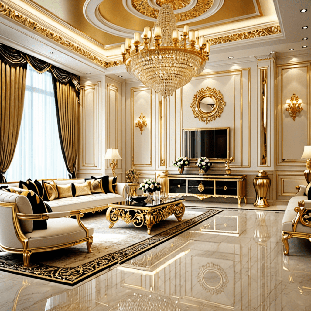 Gleaming Inspiration: Elevating your Space with Golden Interior Design