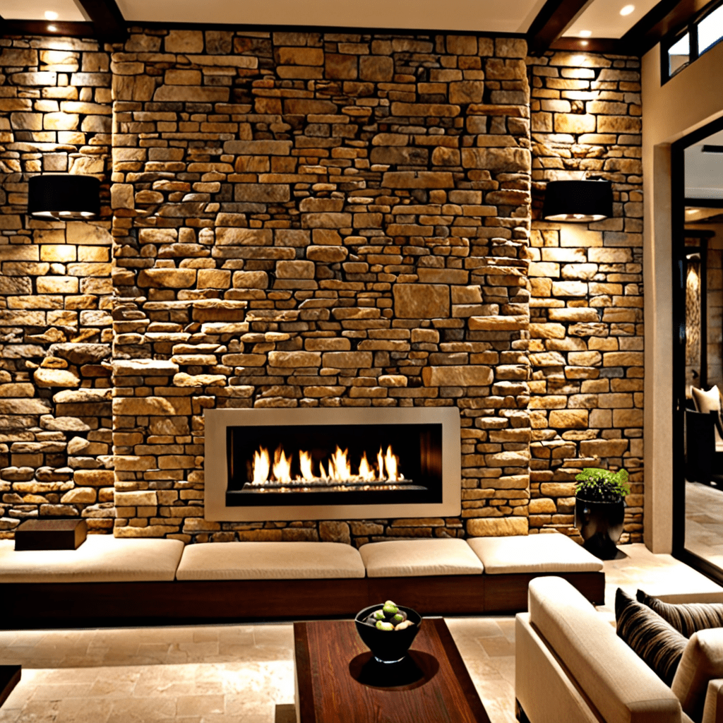 „Transform Your Space with Stunning Stone Wall Interior Design Ideas”