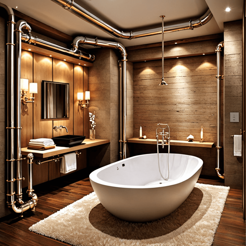 Unveiling the Industrial Charm: Incorporating Exposed Pipes into Your Interior Design