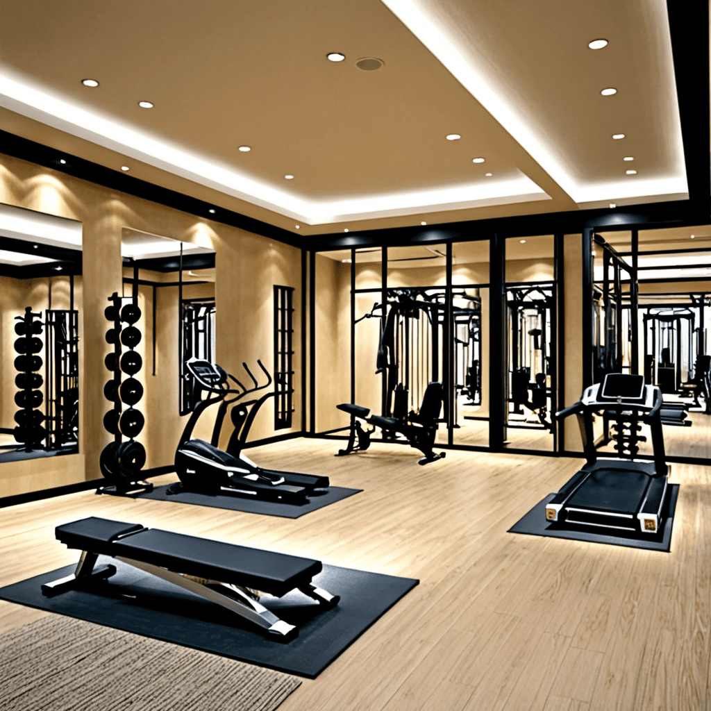 Indulge in Opulence: Unveiling the Exquisite Interior Design of a Luxury Gym