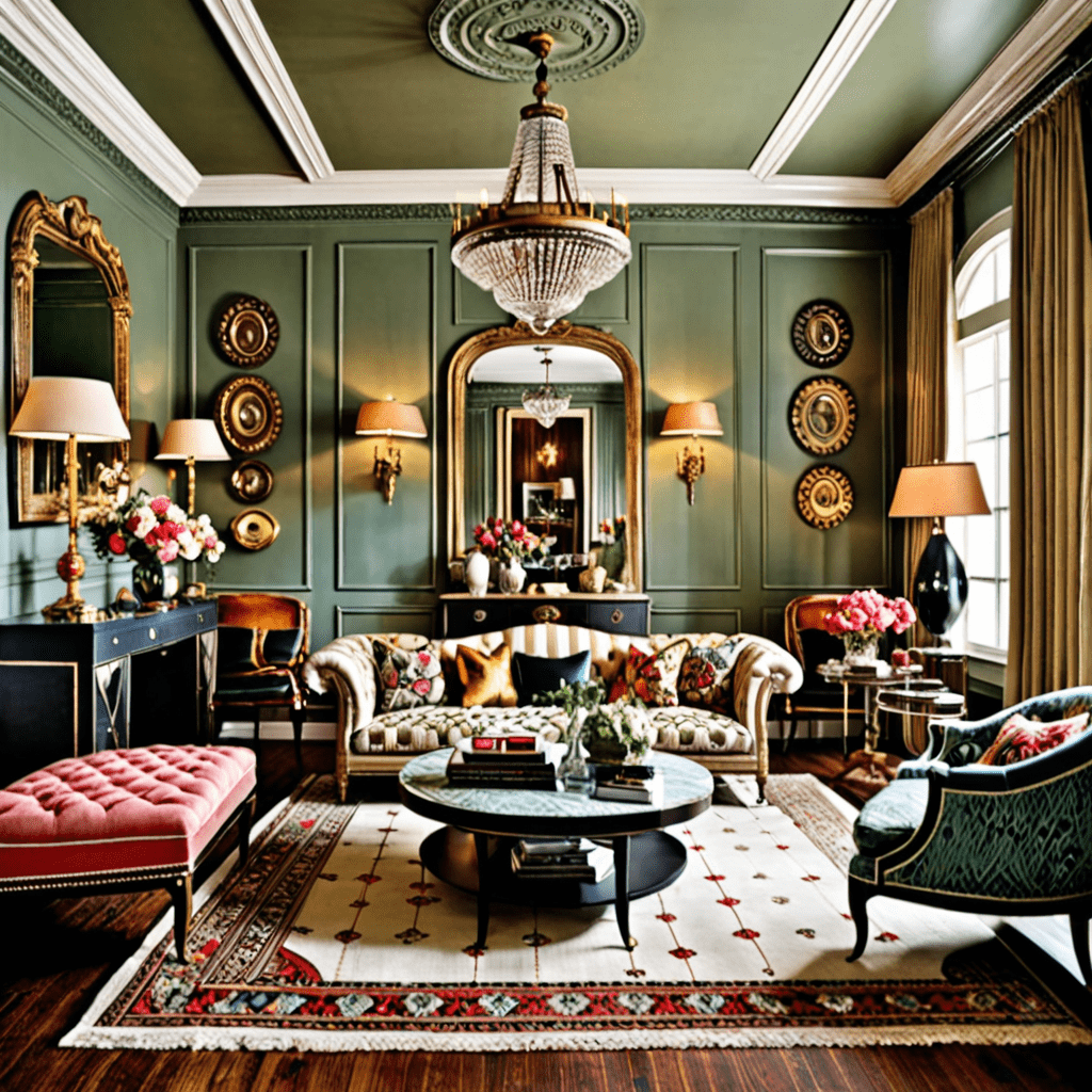 „Unleash Your Home’s Charm with Vintage Eclectic Interior Design”