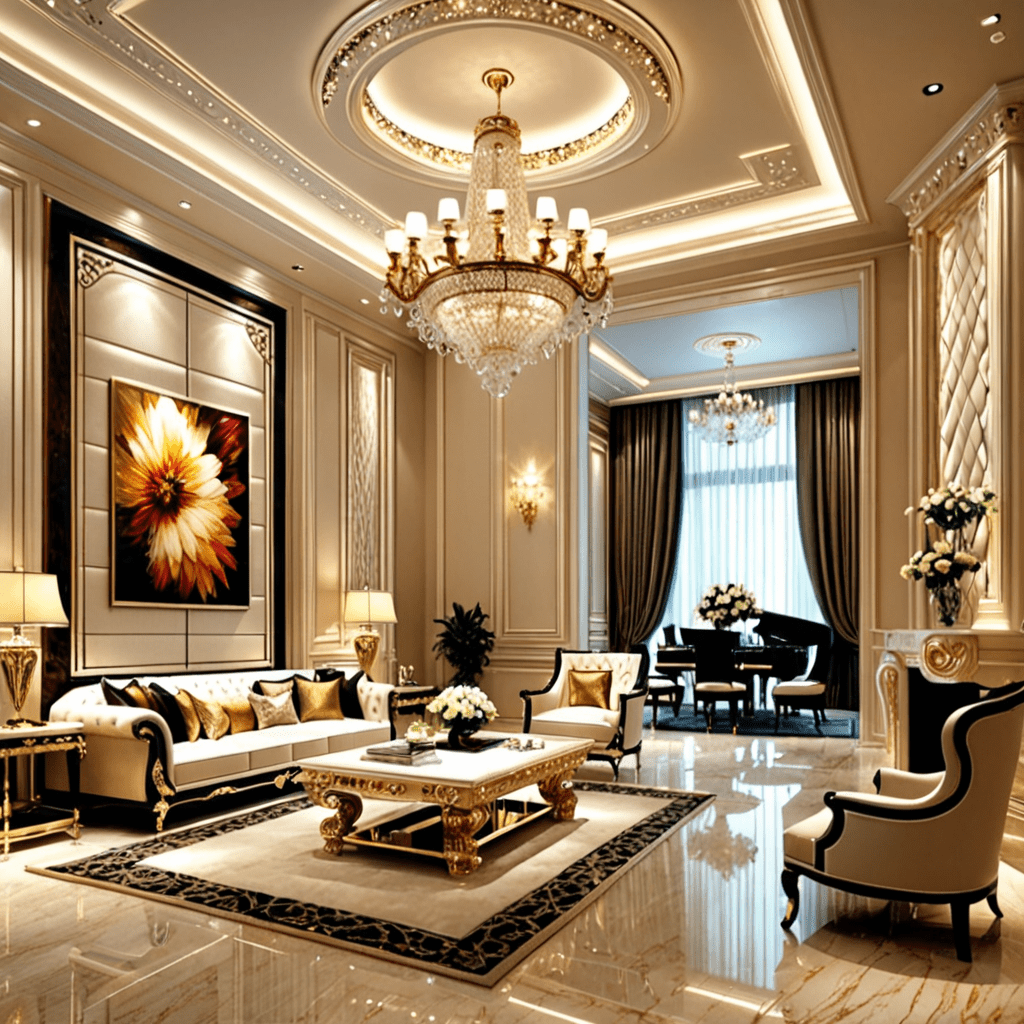 „Unveiling the World of Opulent Interior Design: A Journey to Luxurious Living Spaces”