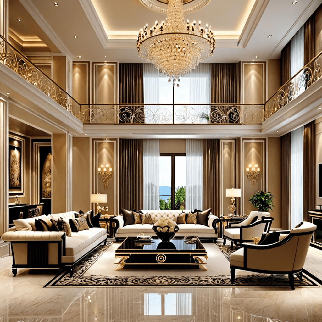 „Discover the Elegance: Luxury Living Room Interior Design Ideas”