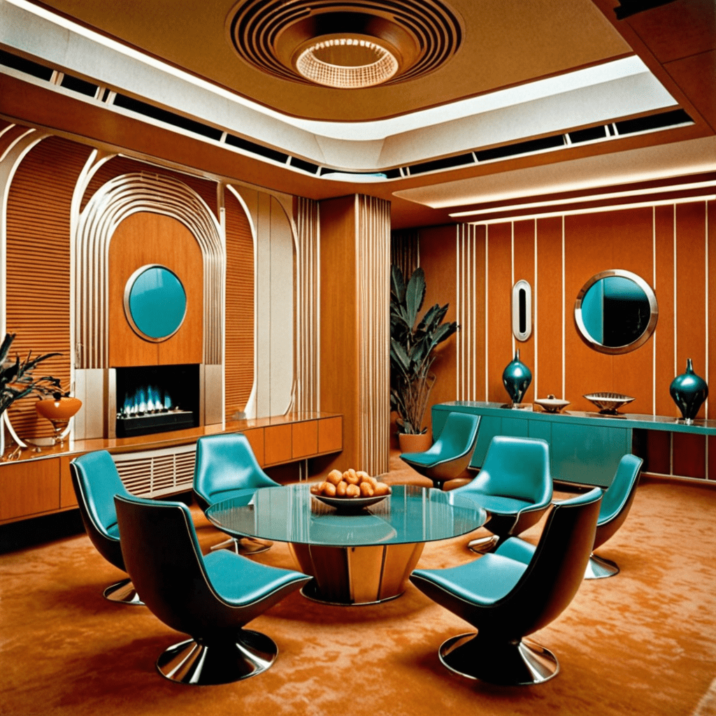 The Groovy Revival: Exploring 70s Futuristic Interior Design Ideas for Your Home