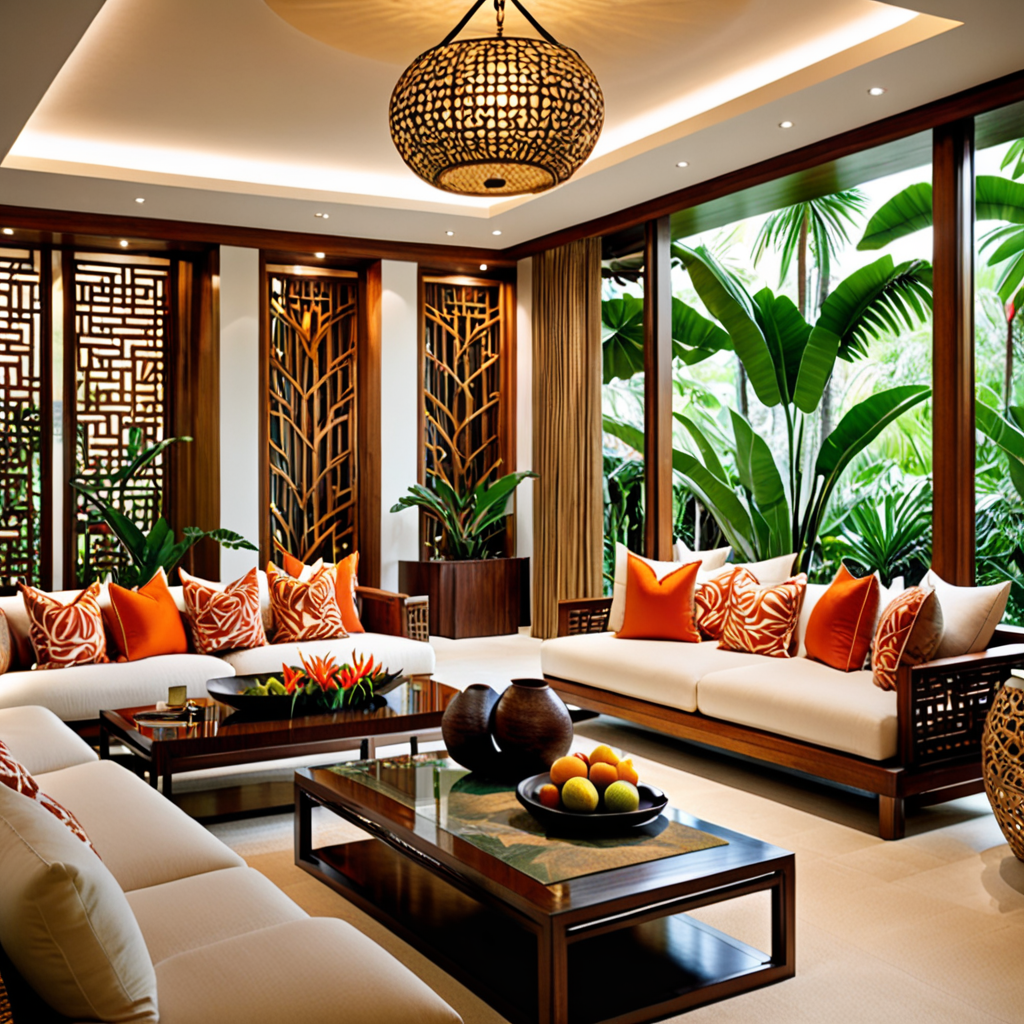 Experience the Beauty of Tropical Modern Interior Design in Your Home!