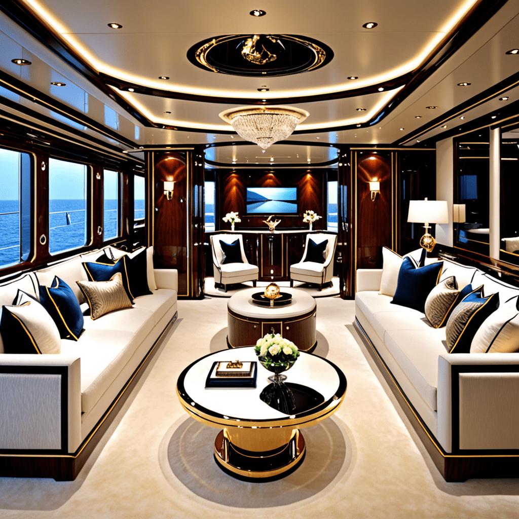 „Unveiling the Opulent World of Luxury Yacht Interior Design”
