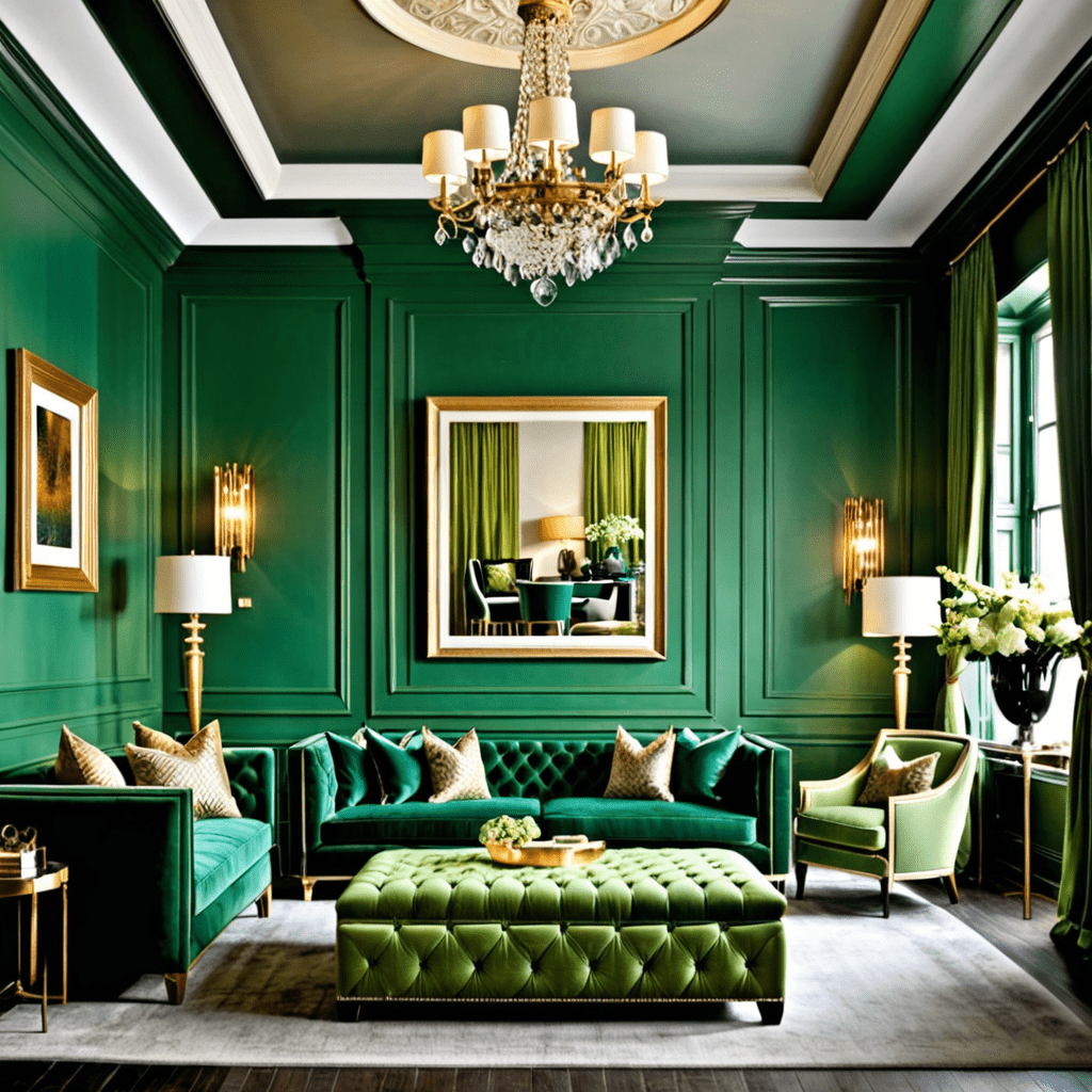 Transform Your Living Space with Stunning Green Room Interior Design