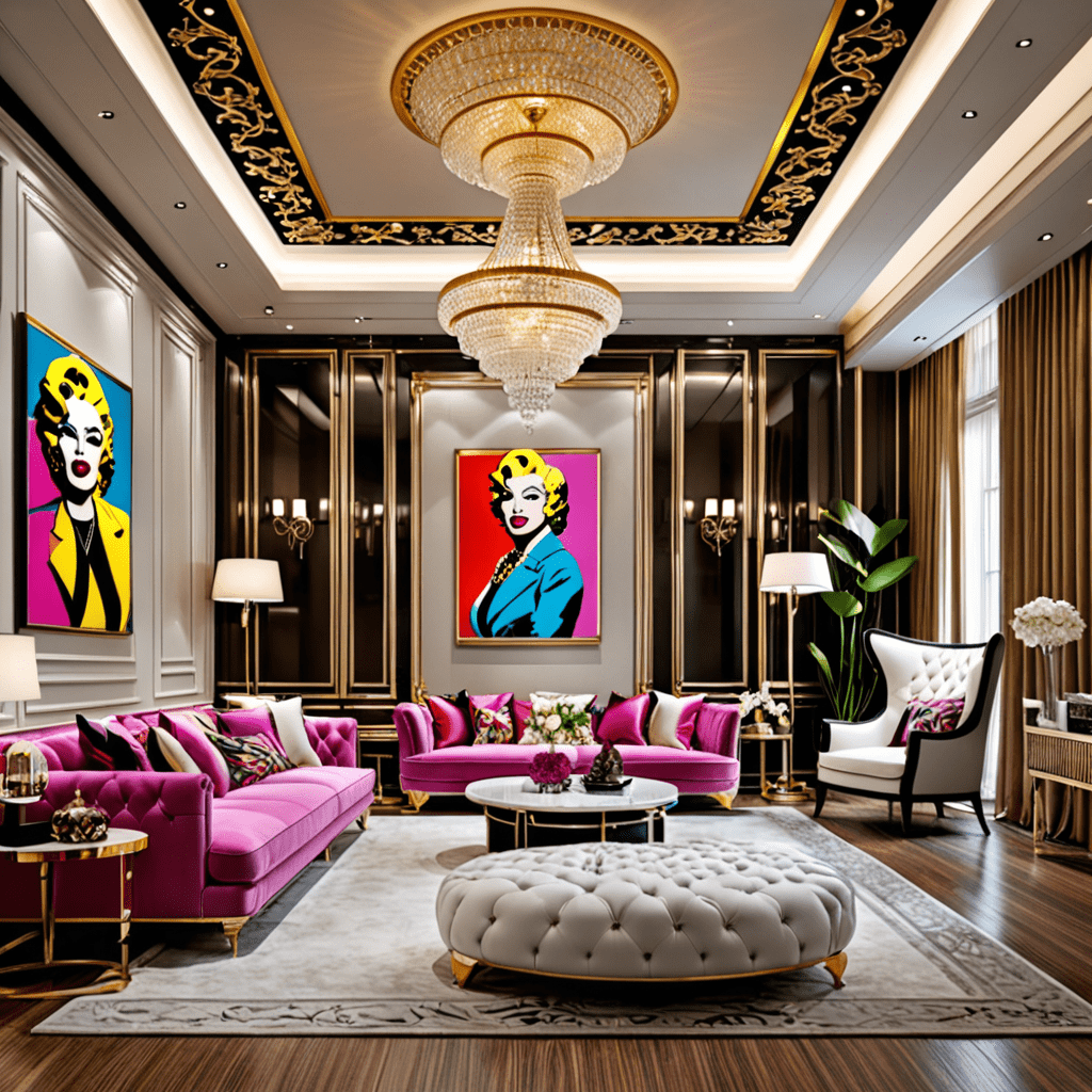 „Exploring the Vibrant and Playful World of Pop Art-Inspired Interior Design”