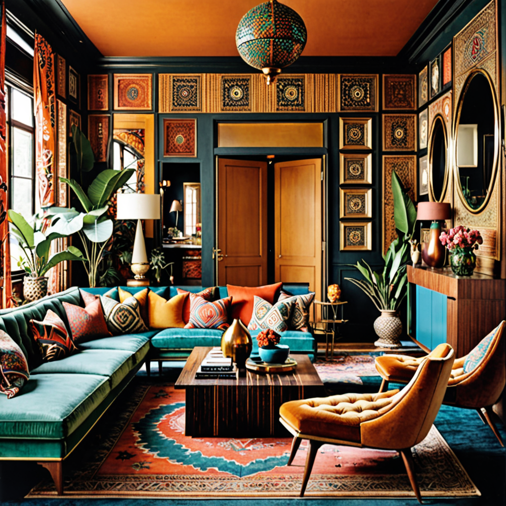 Embrace the Free-Spirited Vibes of Bohemian 70s Interior Design