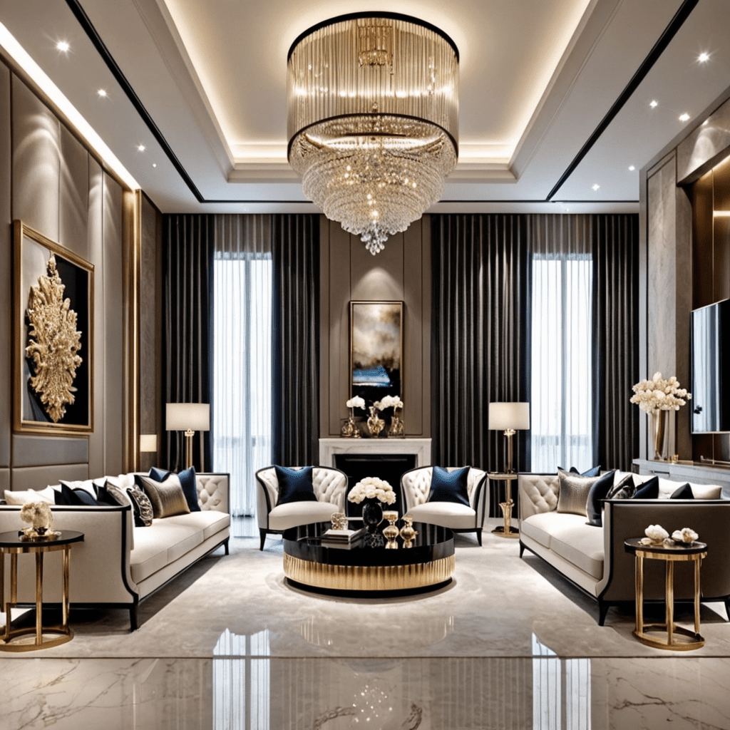 „Unveiling the Timeless Elegance of Modern Luxe Interior Design”