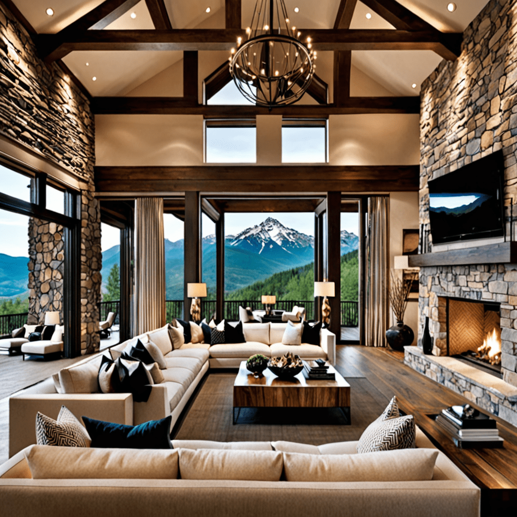 „Unveiling the Cozy Charm of Mountain Home Interior Design”