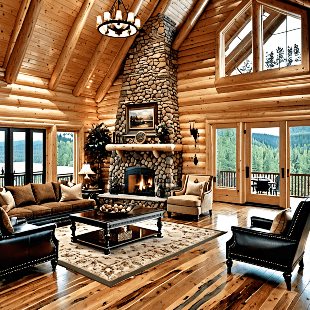 „Discover the Beauty and Charm of Log Home Interior Design”