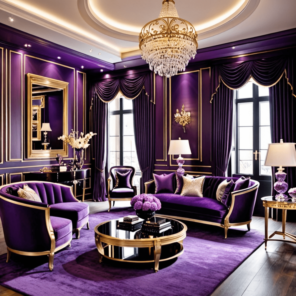 Unleash the Elegance: Exploring the Allure of Purple in Interior Design