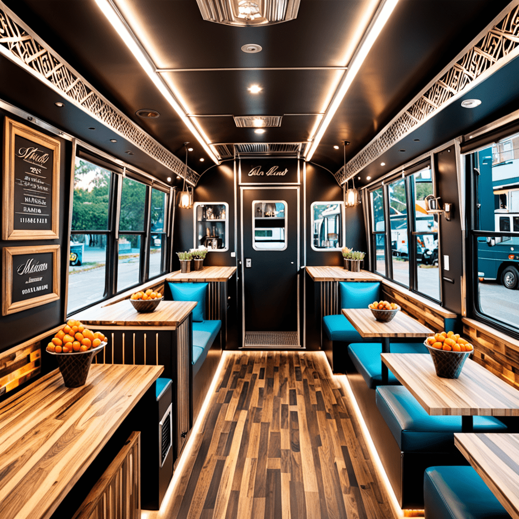Unveiling the Art of Transforming Food Truck Interiors into Stylish Spaces