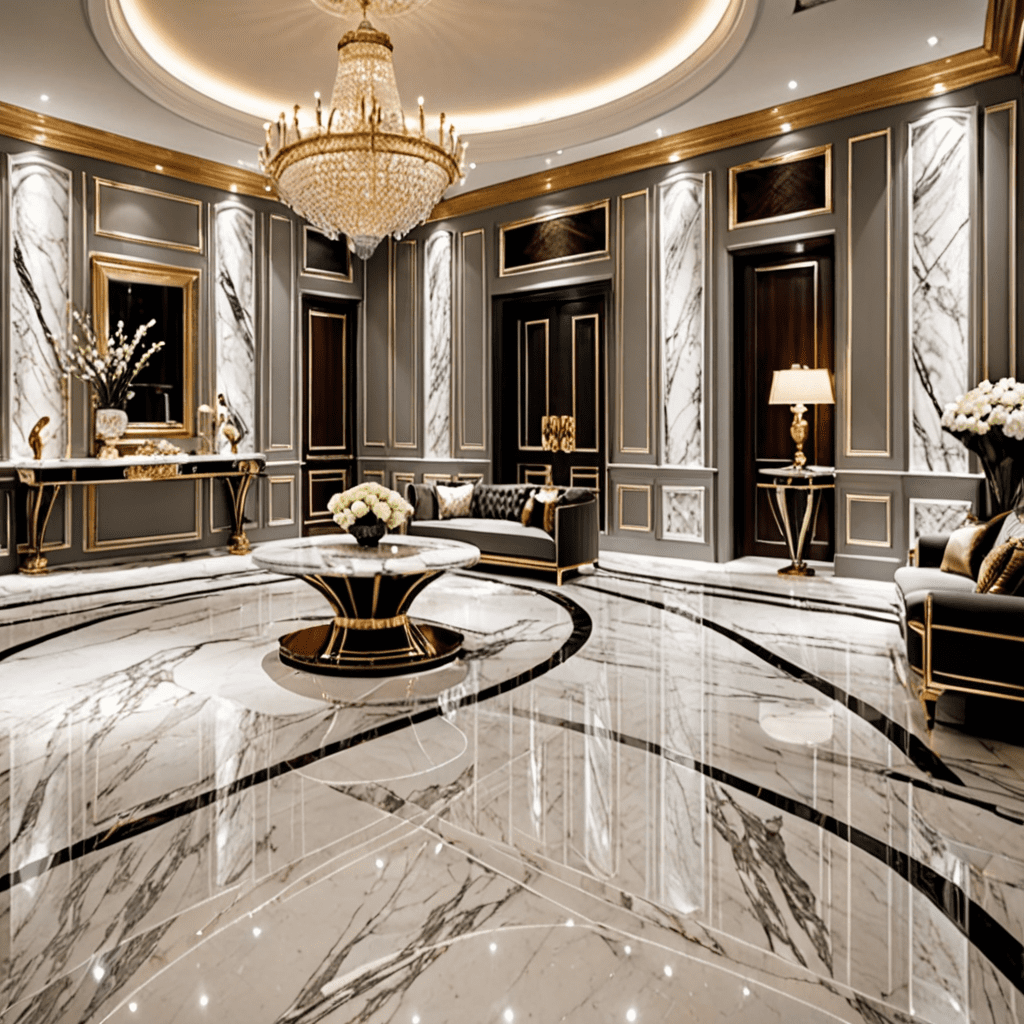 Create timeless elegance with marble interior design