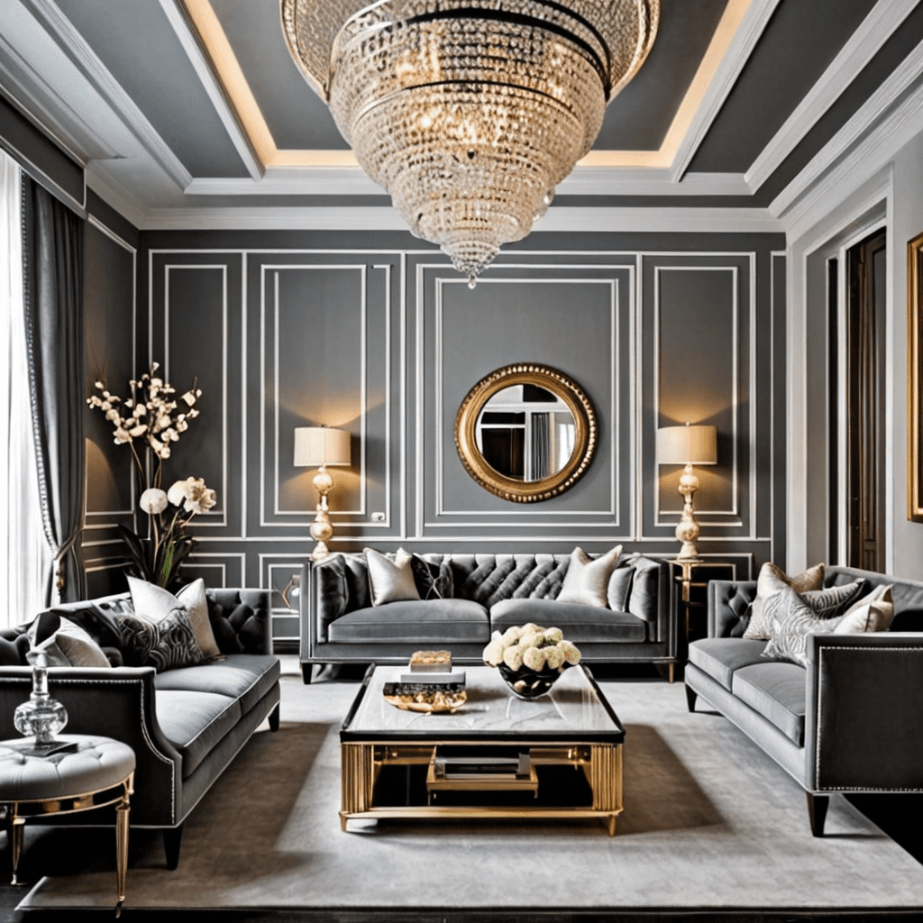 Elegant Grey and White Interior Design: Timeless Sophistication for Your Home