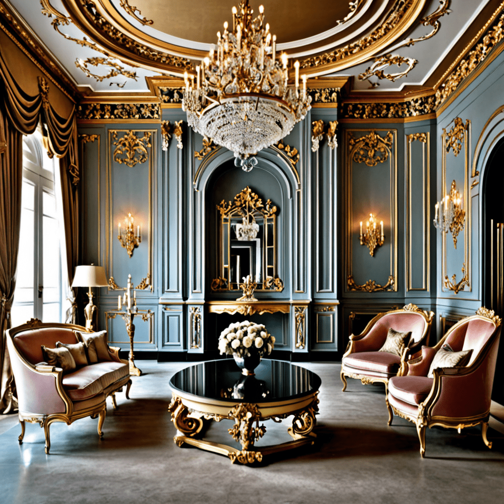 Lavish Elegance: Embracing Modern Rococo Interior Design