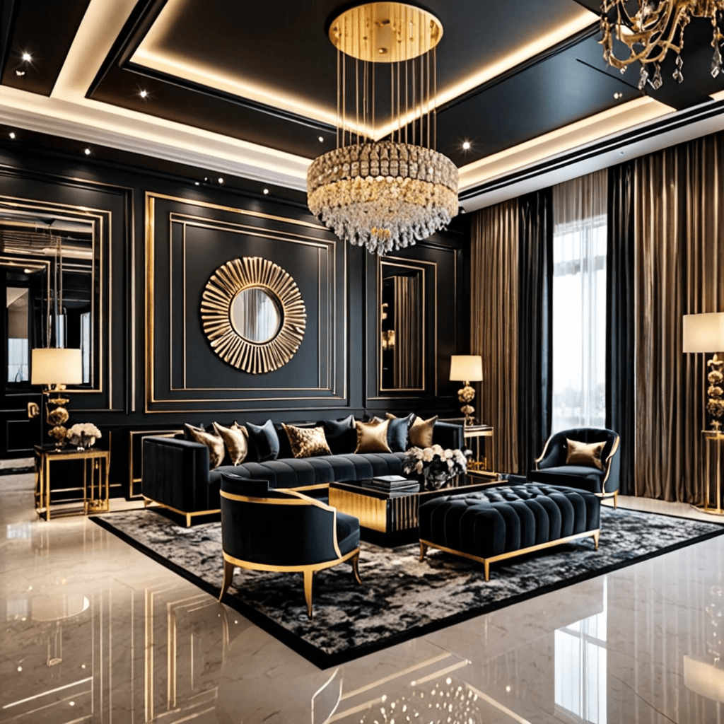 Sleek and Sophisticated: Luxurious Modern Dark Interior Design Ideas