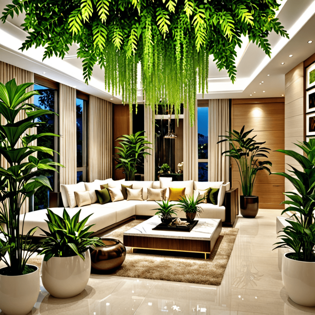 „Greening up Your Space: Incorporating Plants into Your Interior Design”