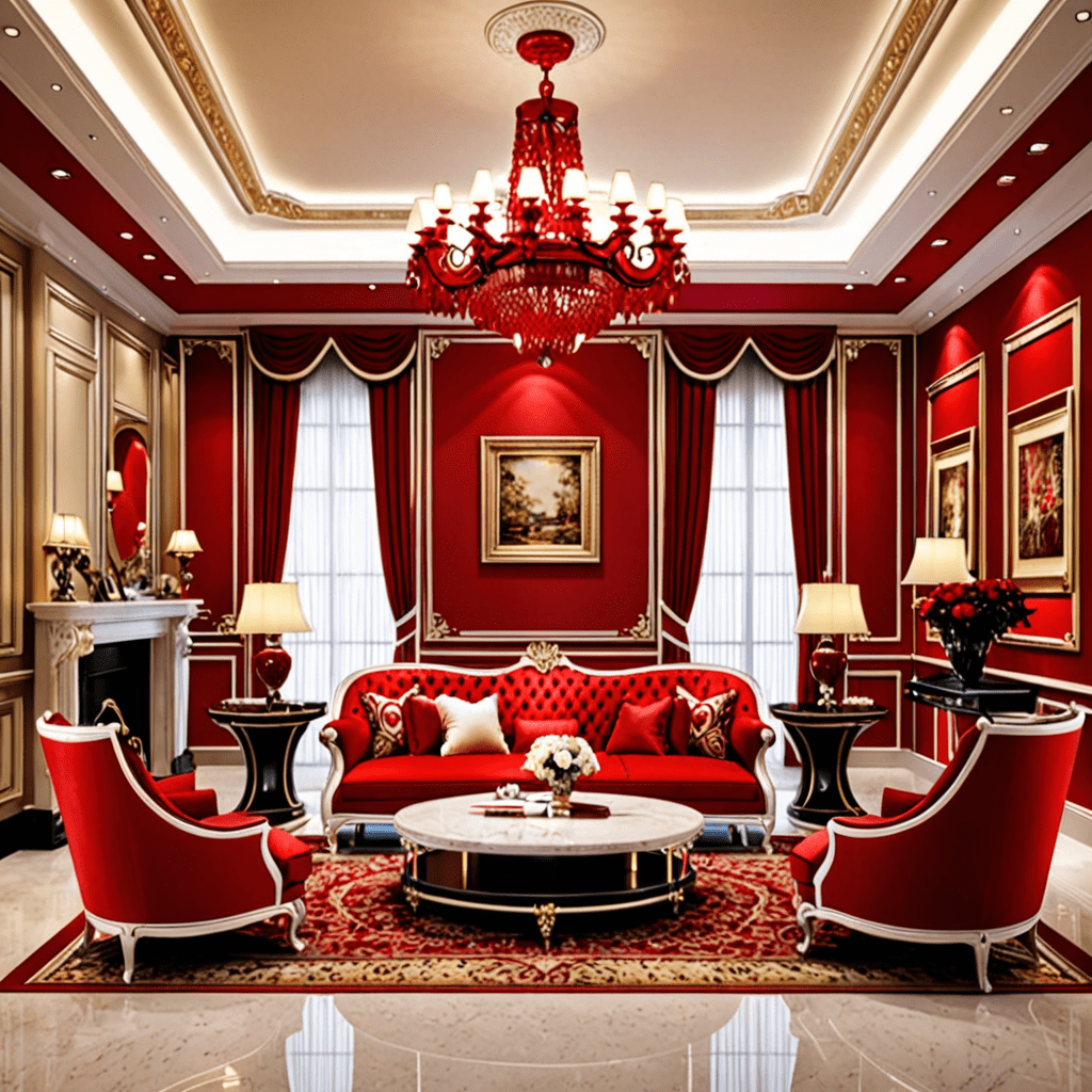 Creating a Captivating Red Interior Design Inspiration for Your Home