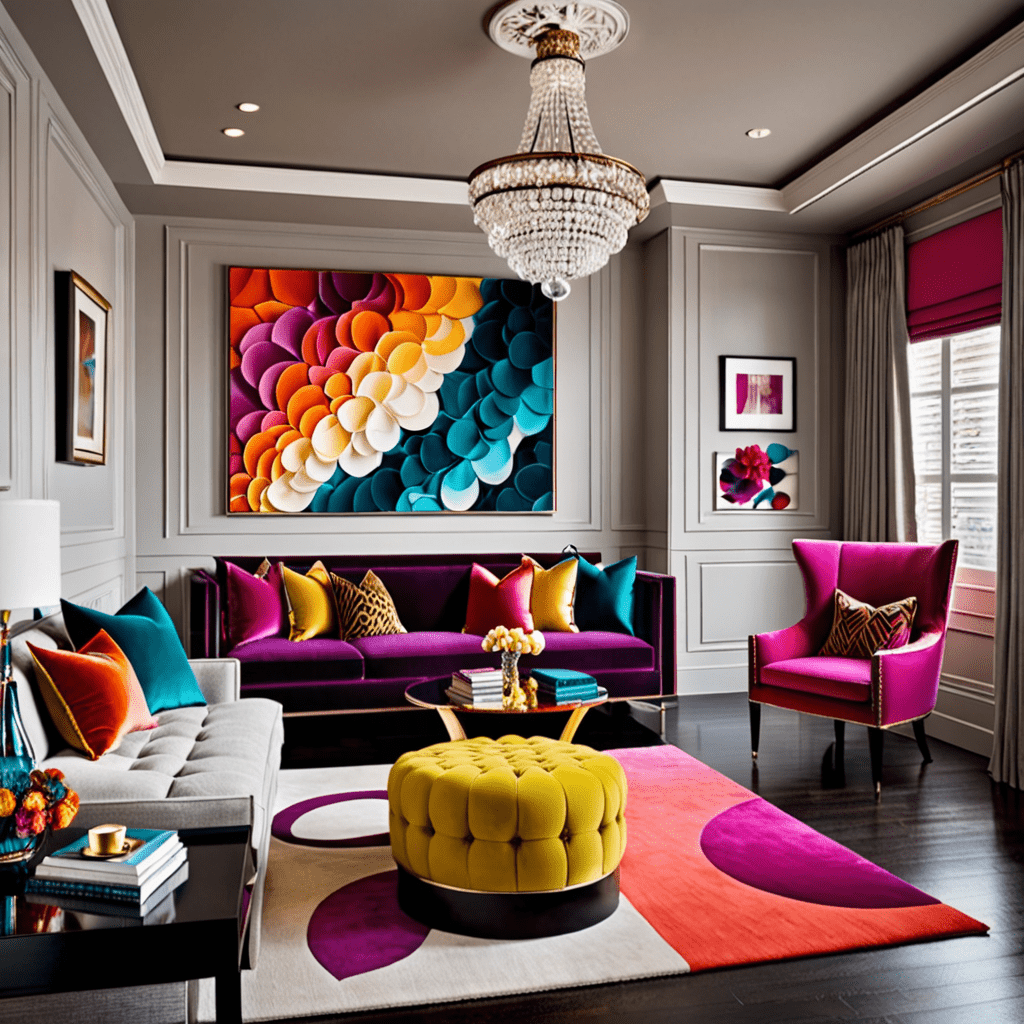 „Unlock the Vibrancy of Triadic Color Schemes in Your Home Design”