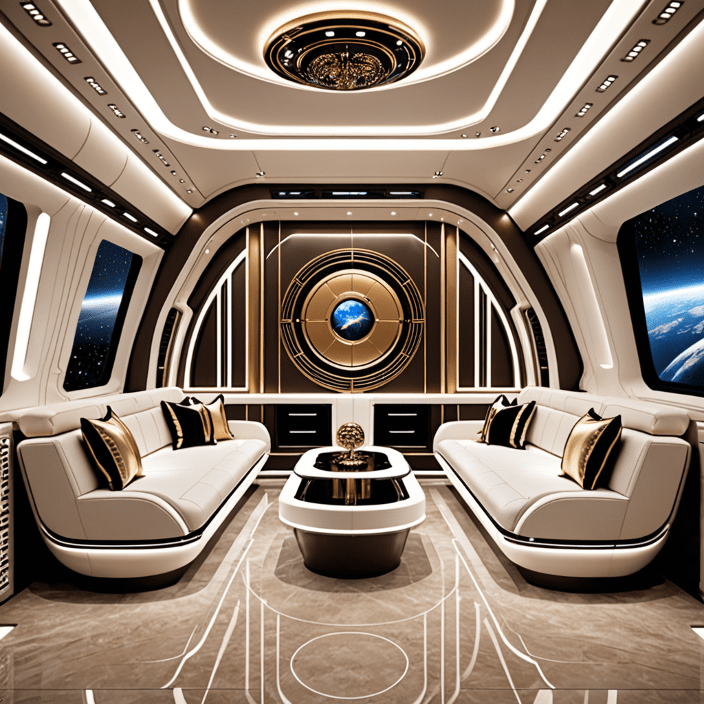 Unveiling the Futuristic Aesthetics of Spaceship Interior Design