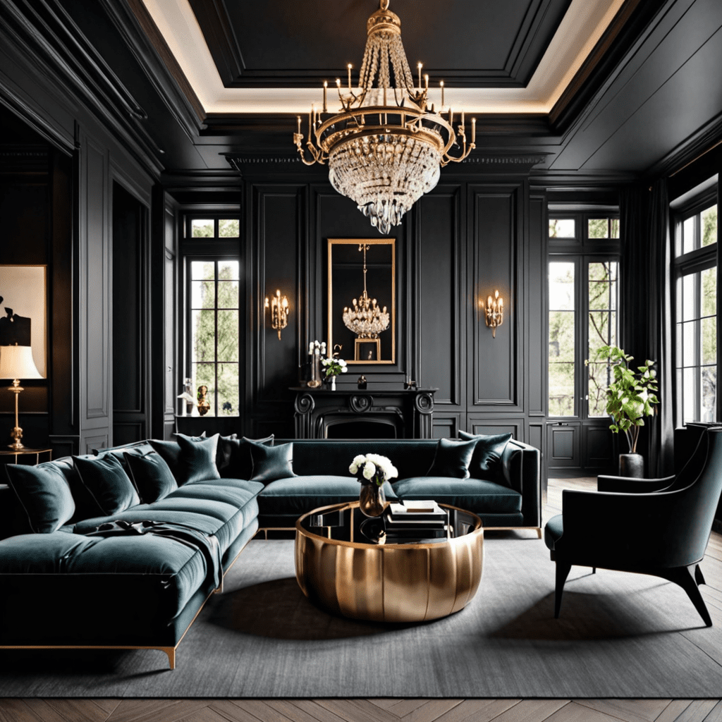 Deck Your Halls with Dark Scandinavian Interior Design Charisma