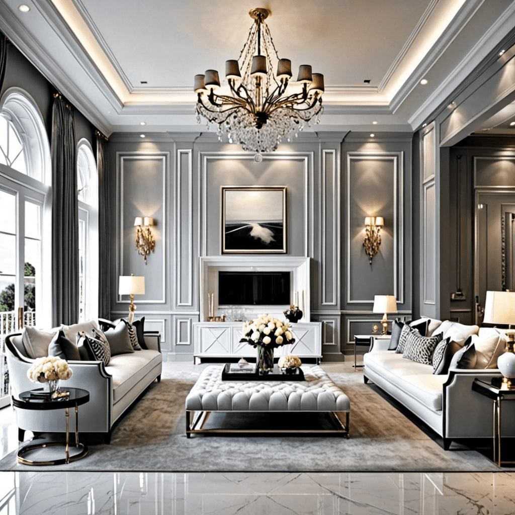 Embracing Elegance: White and Grey Interior Design Ideas for Your Home
