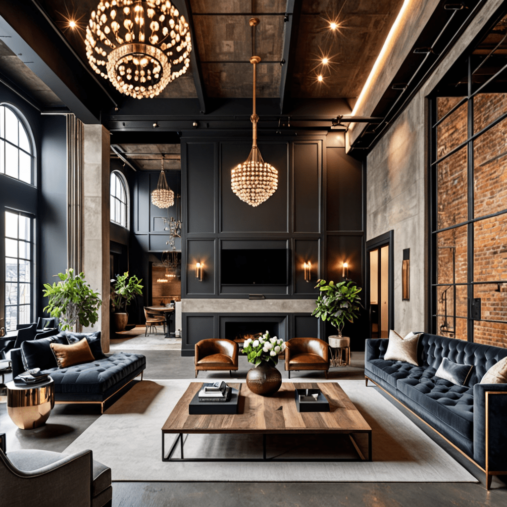 „Discover the Edgy Charm of Urban Industrial Interior Design for Your Home”
