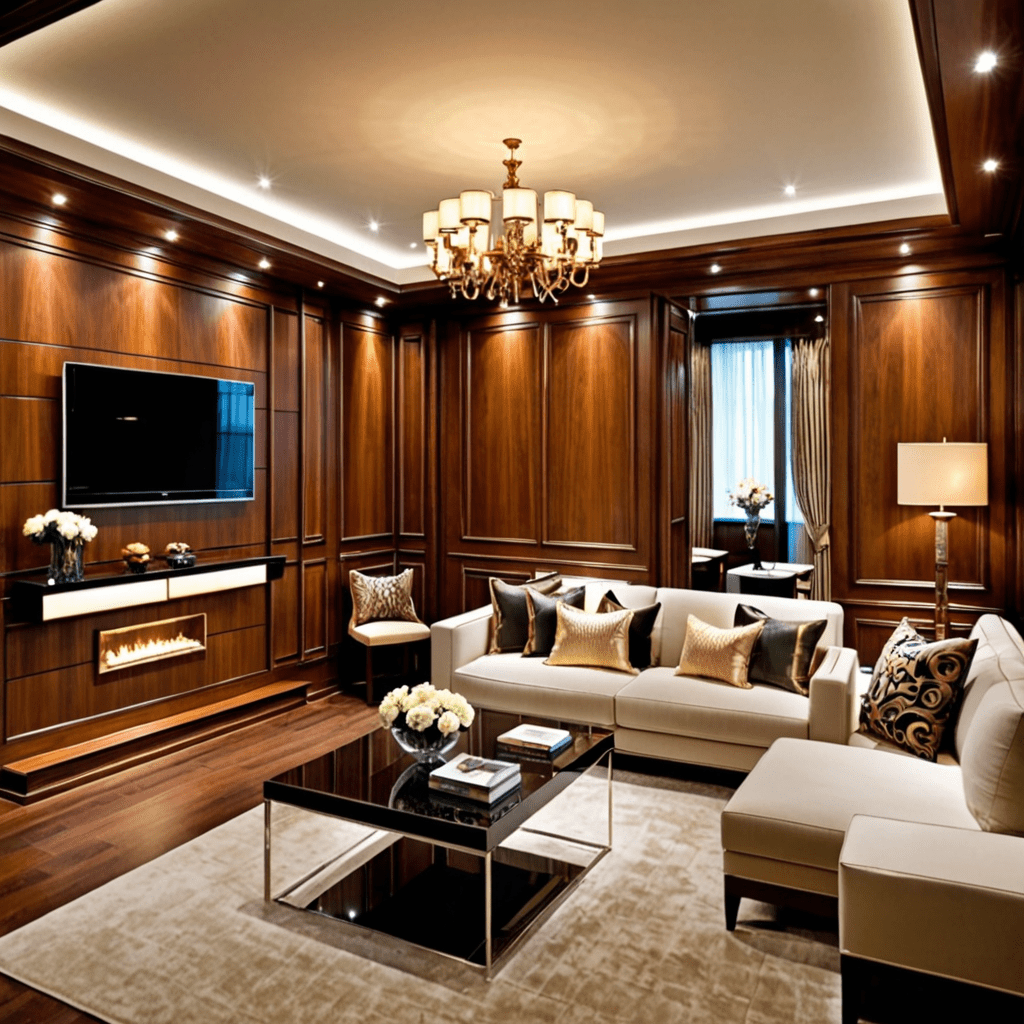 „Embracing Timeless Elegance: Interior Design with Wood Panelling”