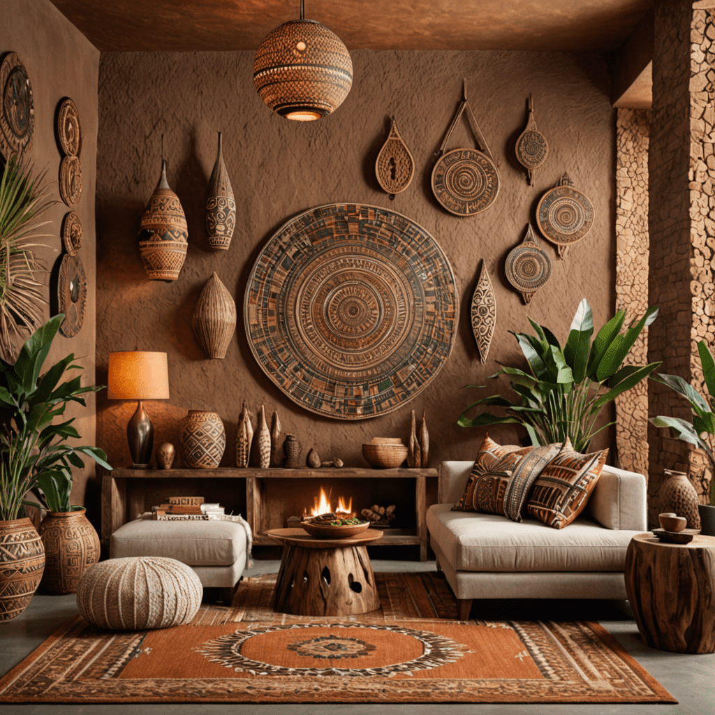 African Artistry: Earthy Tones and Tribal Prints
