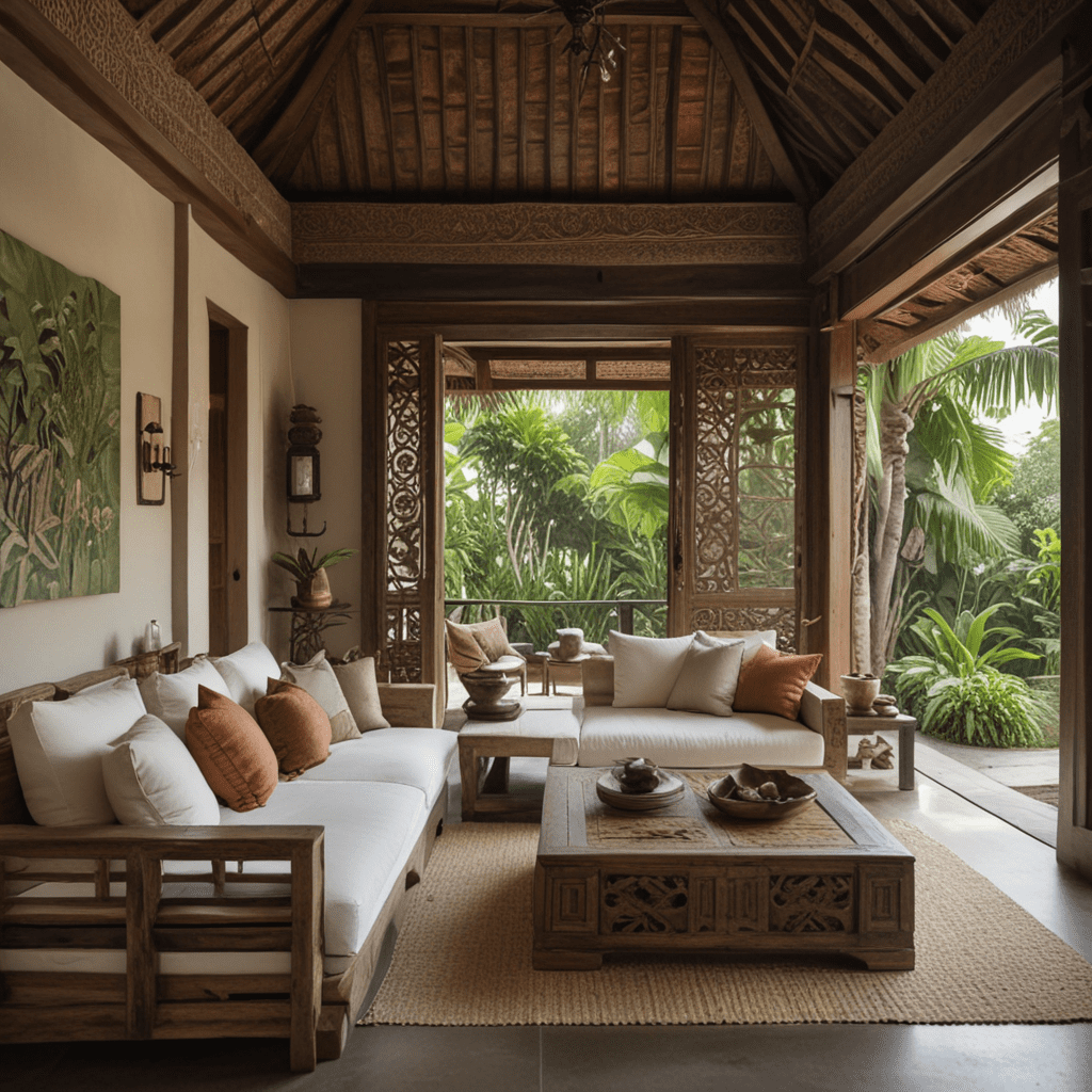 Balinese Beauty: Tranquil Island Decor