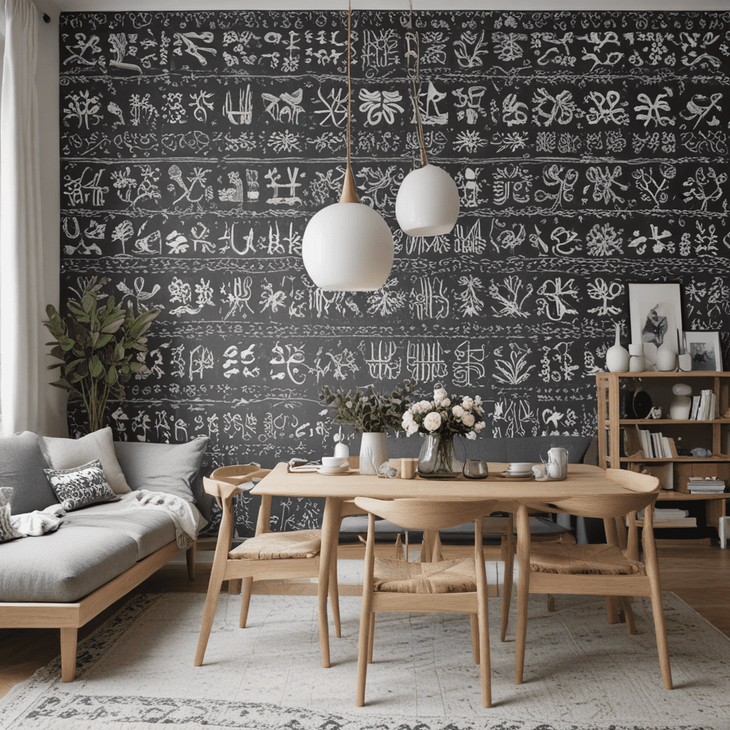 Nordic Nuance: Scandinavian Simplicity with Ethnic Patterns