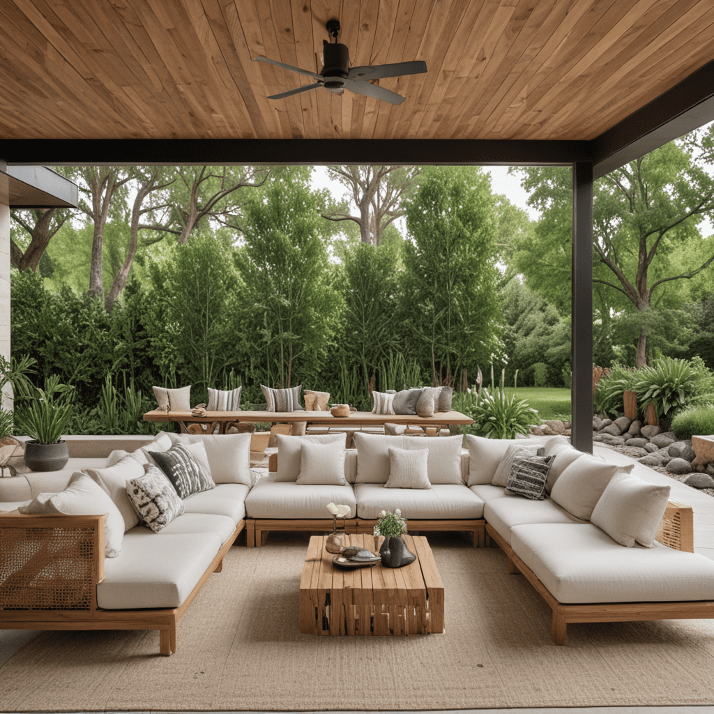 The Latest Trends in Outdoor Living Spaces for