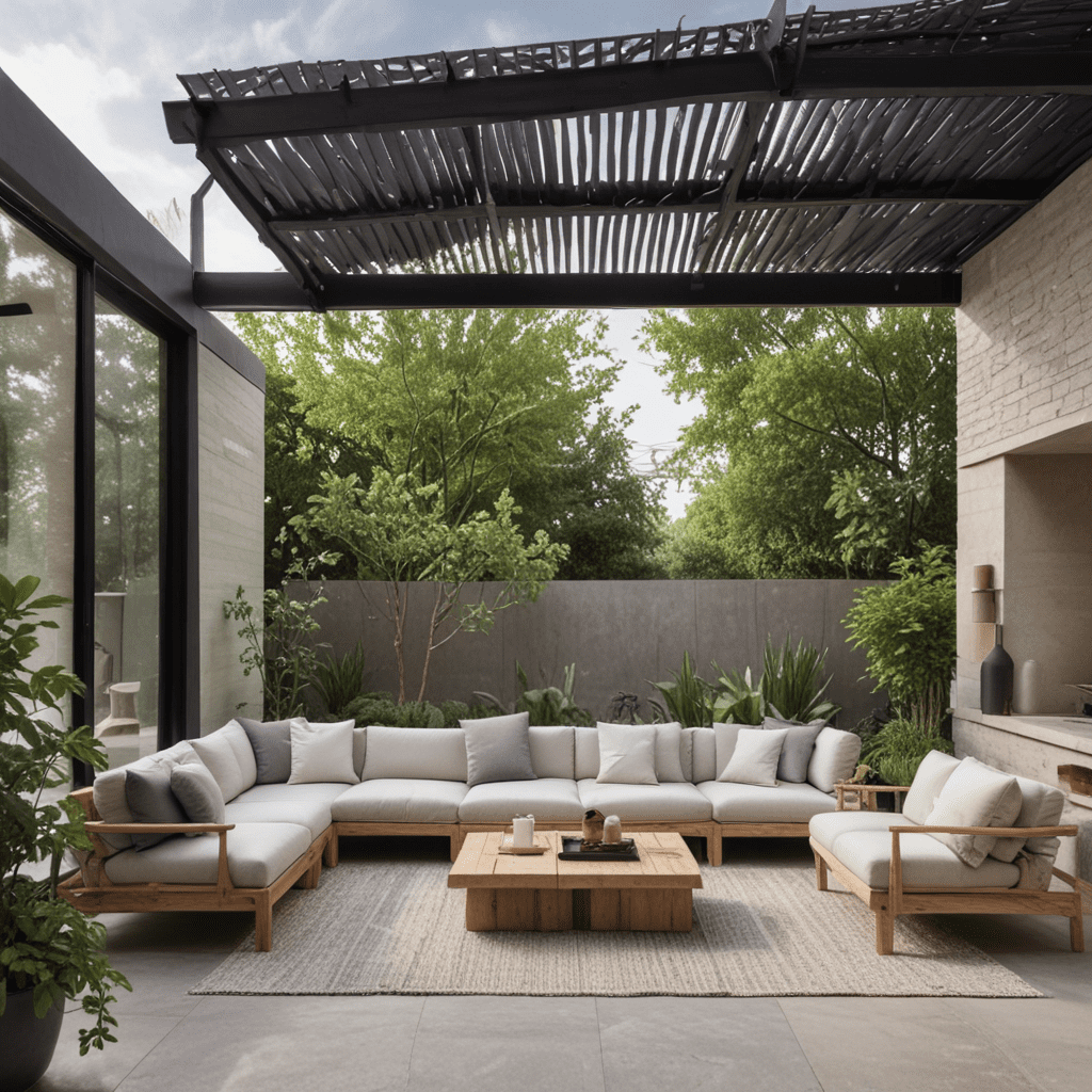 Embracing Minimalism in Your Outdoor Living Design
