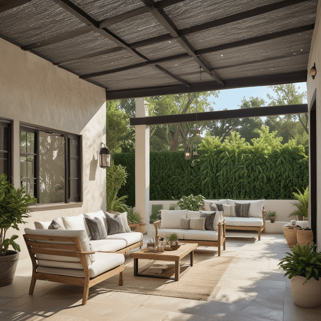 Stylish Shade Solutions for Your Outdoor Living Area