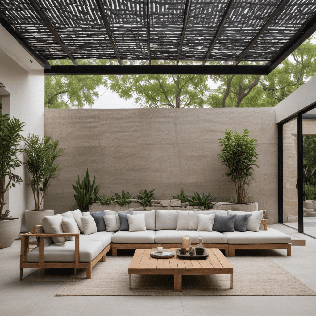 Essential Elements for a Modern Outdoor Living Space