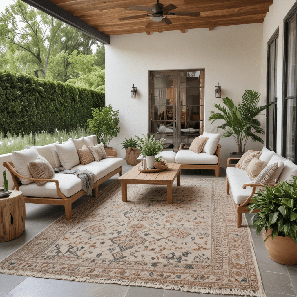 Incorporating Outdoor Rugs for Style and Comfort in Your Space