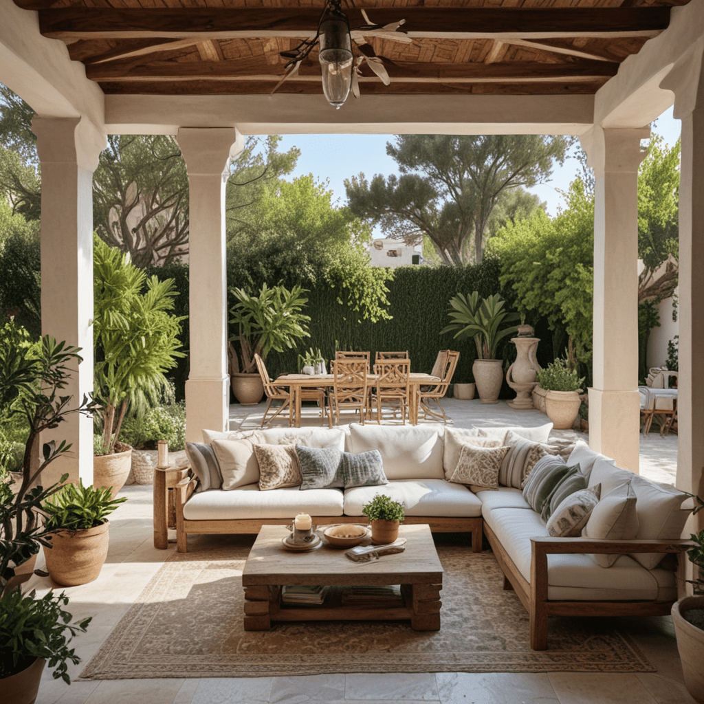 How to Create a Mediterranean-Inspired Outdoor Living Space